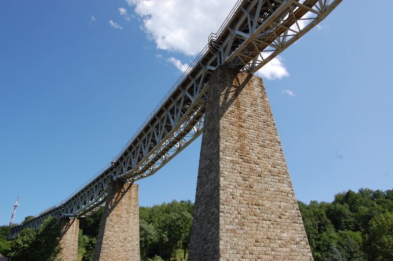  Hanušovský viadukt. Zdroj foto: Jano Štovka