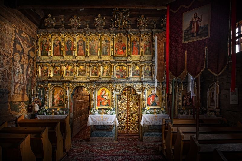  Drevený kostolík, Bodružal. Zdroj foto: Jano Štovka, KOCR SVS
